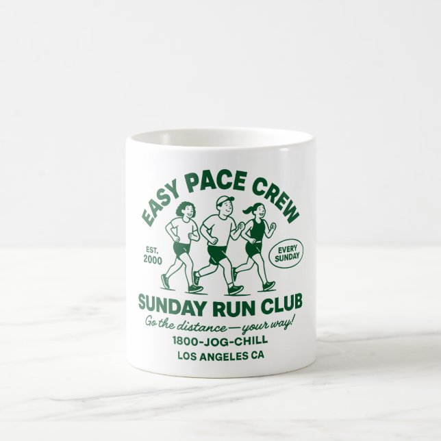 Easy Pace Crew Coffee Mug (Center)