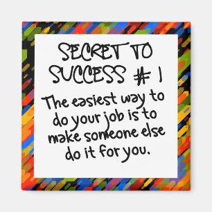 Easy path to success magnet