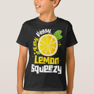 Easy Peasy Lemon Squeezy Citrus Fruit Lemon T-Shirt