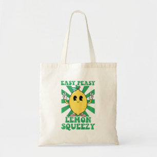 Easy Peasy Lemon Squeezy Lemonade Ceo Funny Lemon  Tote Bag
