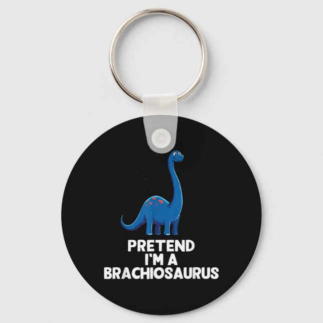 Easy Pretend A Brachiosaurus Costume Halloween Key Ring (Front)