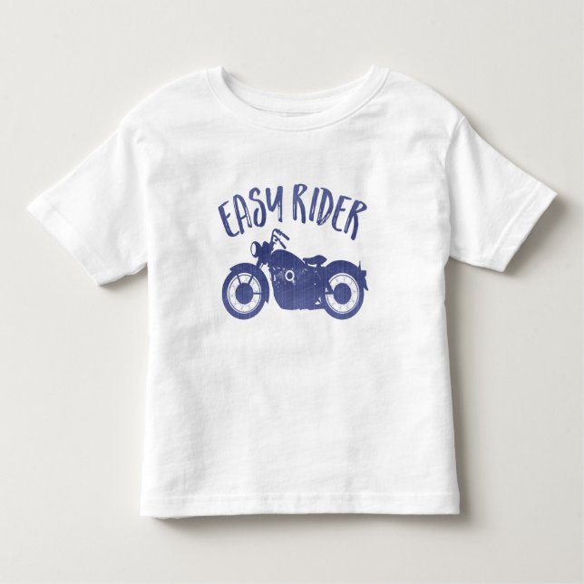 Easy Rider Denim Print T-Shirt (Front)
