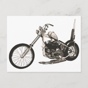 Easy Rider Motorcycle - Hollywood Chopper Card