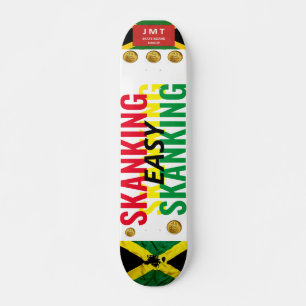 EASY SKANKING  (JAM) (JMT) 7 3/4" Skateboard Deck