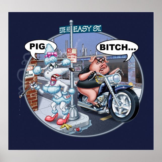 Easy St. Poster (Front)