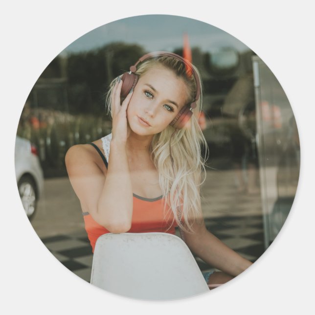 EASY!  Stickers - Personalised - Add your Image (Front)