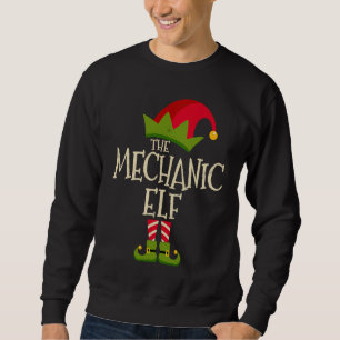 Easy The Mechanic Elf Costume Family Group  Christ Sweatshirt