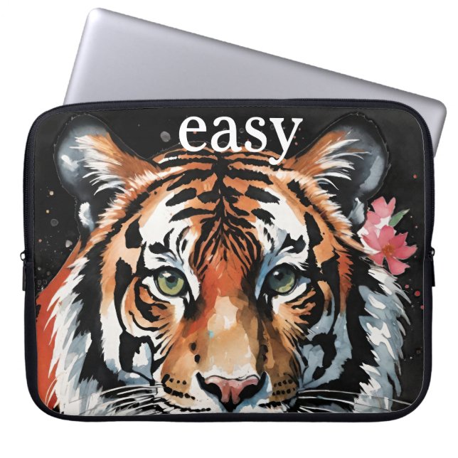 Easy Tiger Laptop Sleeve (Front)