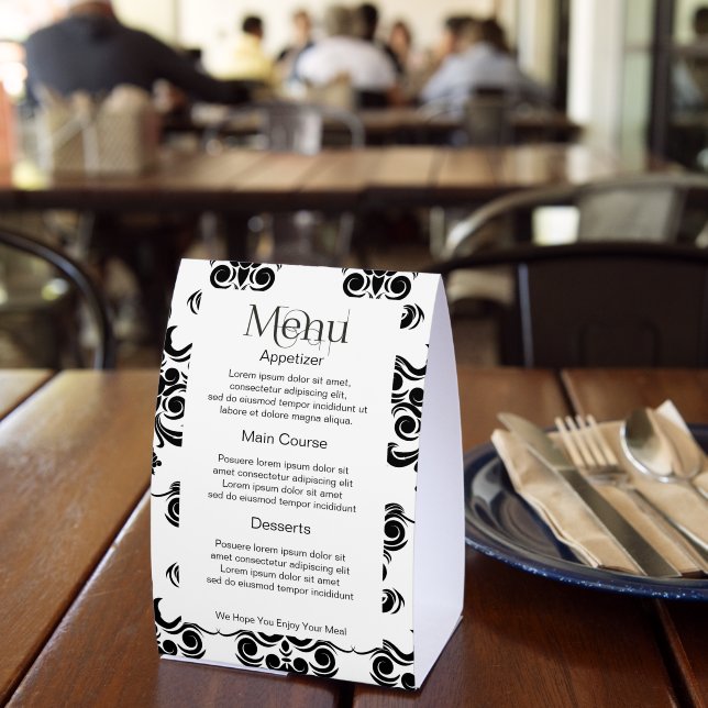 Easy to Design Your Own Custom Personalized Menu (Insitu(Restaurant))