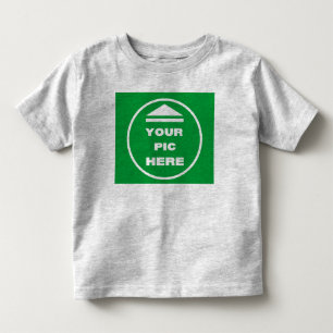 EASY! Toddler Jersey T-Shirt - Heather Grey Custom