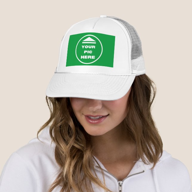 EASY! Trucker Hat - White - Customise (In Situ)