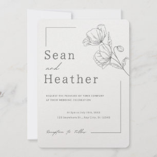 EASY! Wedding Invitation - Add Your Own Details 