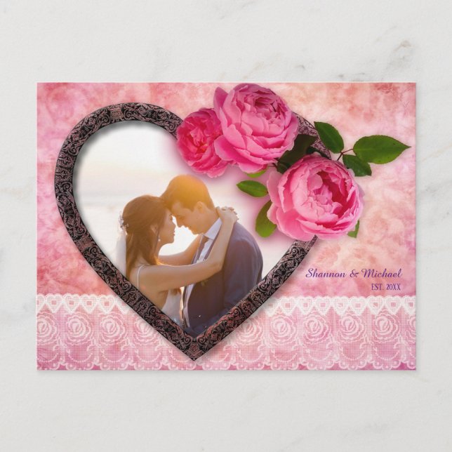EASY! Wedding Postcard - Custom (Front)