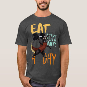 Eat 10KG Ants A Day Funny Anteater Weightlifting T-Shirt