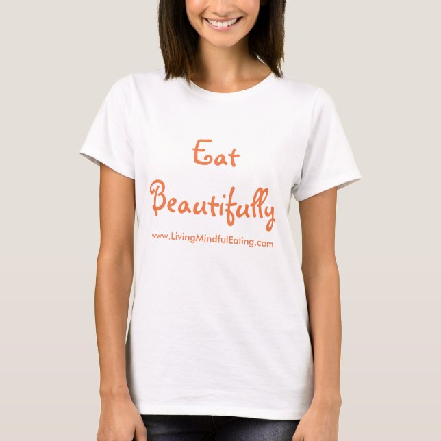Eat Beautifully Flowy Yoga Tee (Front)