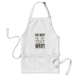 Eat Beef Funny Gag Novelty Gifts Standard Apron