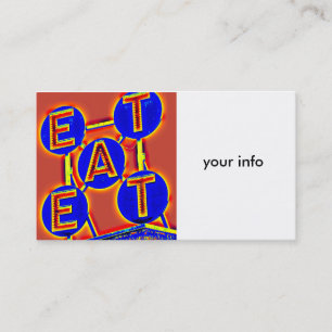 eat business card