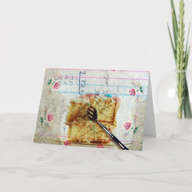 Eat Cake Card (Front)