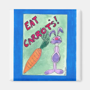 eat carrots  Magnet