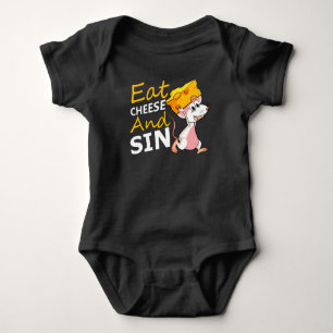 Eat Cheese And Sin Baby Bodysuit