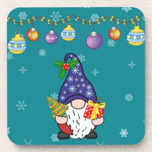 Eat Drink and Be Gnomie Coaster