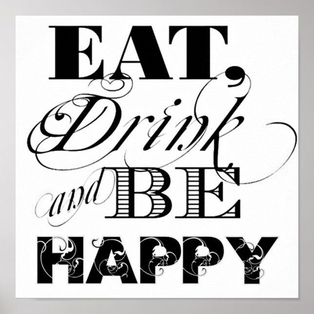 Eat Drink and Be Happy Dinning Room Decor (Front)