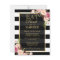 EAT Drink and Be Married Golden Floral Wedding