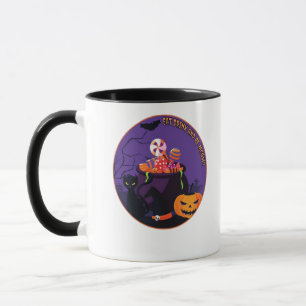 Eat Drink And Be Meowy Cute Casual Mug