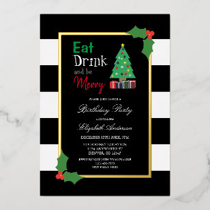 Eat Drink And Be Merry Birthday Party