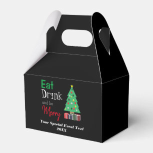 Eat, Drink, and be Merry Favour Box