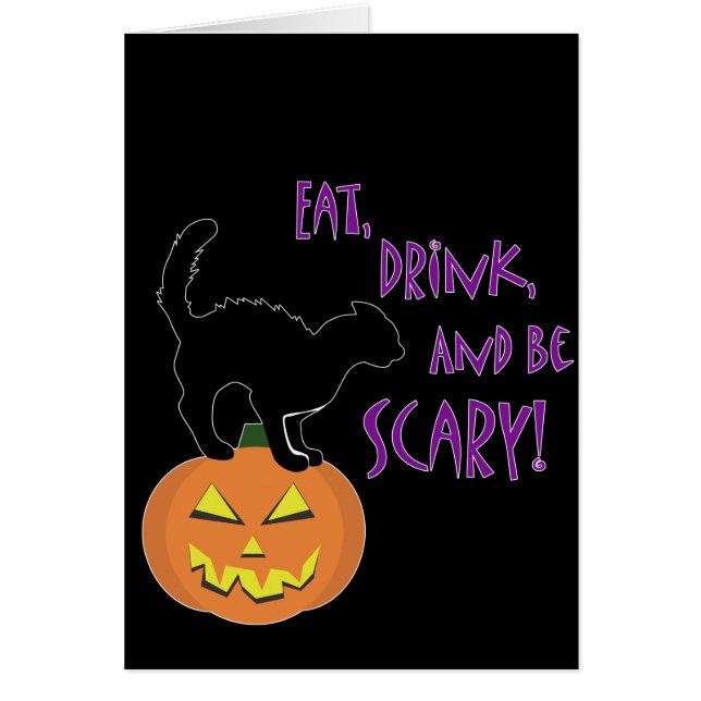 Eat, Drink, and be Scary! (Front)