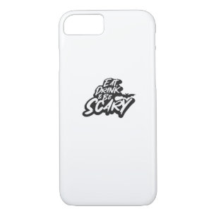 Eat Drink And Be Scary Basic Clean iPhone 8/7 Case