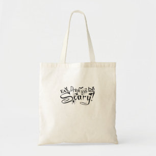 Eat Drink And Be Scary Casual Simple Tote Bag