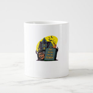 Eat Drink And Be Scary Classic Simple Large Coffee Mug