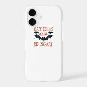 Eat Drink And Be Scary Halloween Bats Party Hallow