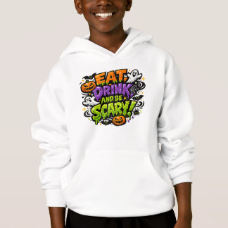 Eat Drink And Be Scary Halloween Comic Art
