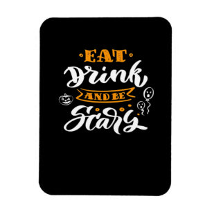 Eat Drink And Be Scary Halloween Creative Casual Magnet