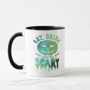 Eat Drink And Be Scary Halloween Light Mug