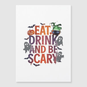 Eat Drink And Be Scary Halloween Party Spooky Desi