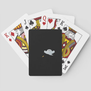 Eat Drink And Be Scary Halloween Trendy Casual Playing Cards