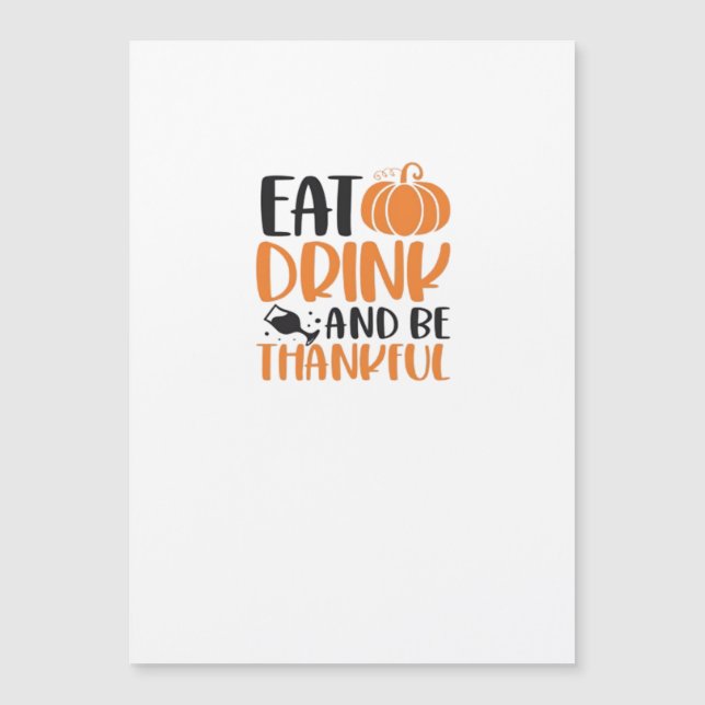 Eat Drink And Be Scary Minimal Clean (Front)