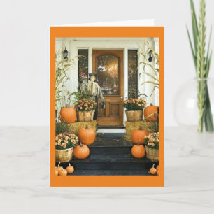 EAT DRINK AND BE "SCARY" THIS HALLOWEEN CARD