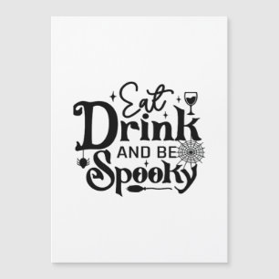 Eat Drink And Be Spooky Retro Classic