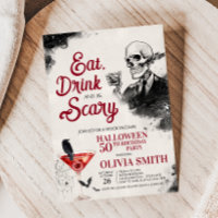 Eat Drink and Scary Halloween Birthday Party