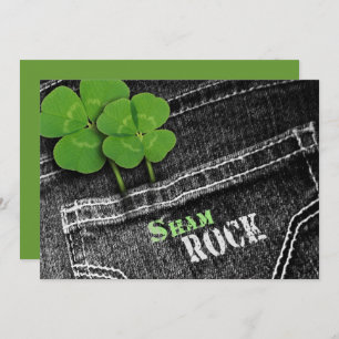Eat, Drink & Be Irish St. Patrick's Day Invitation