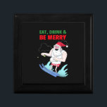 Eat, Drink & Be Merry Christmas Gift Box<br><div class="desc">Eat,  Drink & Be Merry Christmas</div>