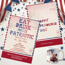 Eat Drink & Be Patriotic 4th July Bash Shabby Chic