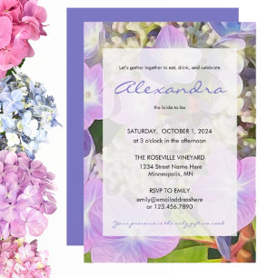 Eat, Drink, & Celebrate the Bride to Be  Invitation