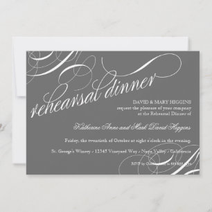 Eat, Drink Get Married Rehearsal Dinner Invites