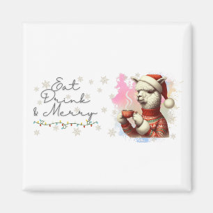 Eat Drink & Merry Magnet